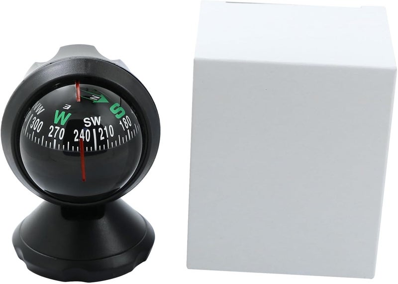 Fly across Compass for Car Dashboard，Car Compass, Adjustable Ball for Car Sea Marine Boat Ship - Image 4